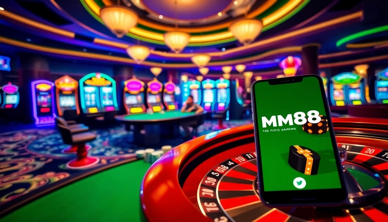 Players enjoy thrilling games at MM88, featuring professional poker tables and slots.