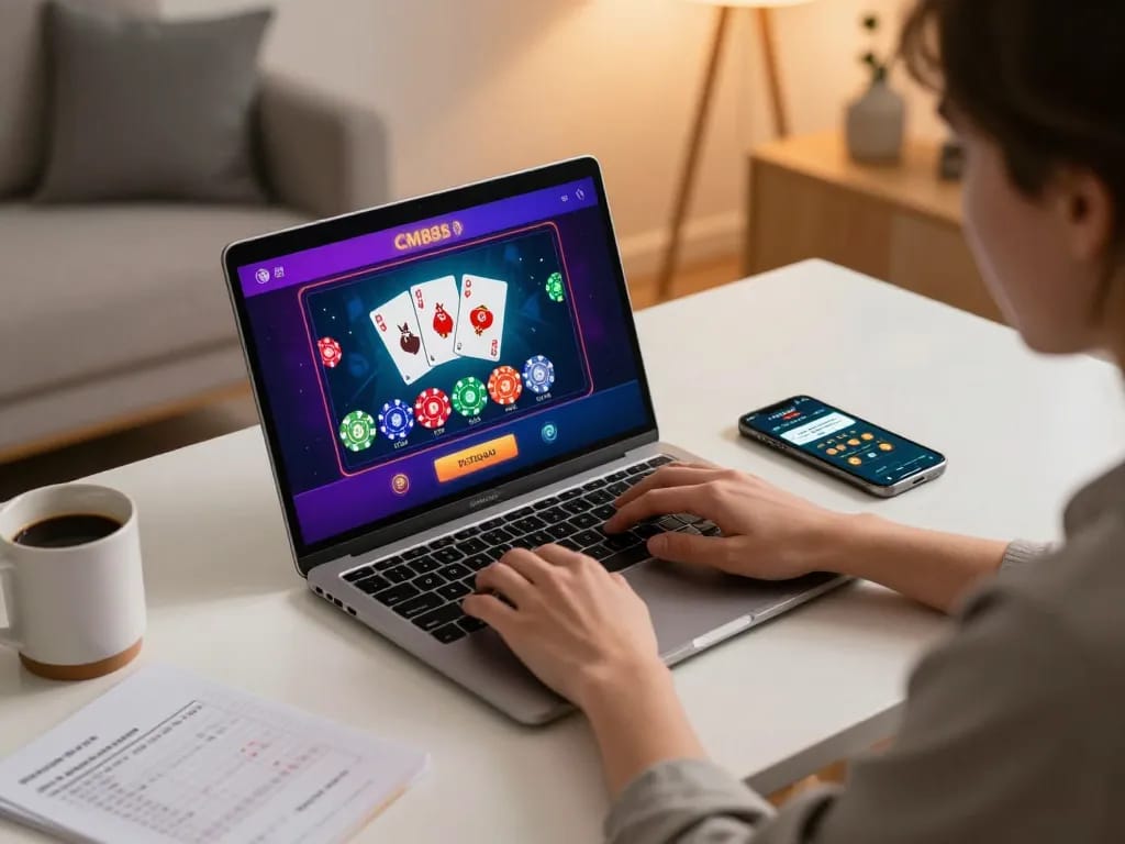 Engaging with the CM88 online platform for a strategic betting experience at home