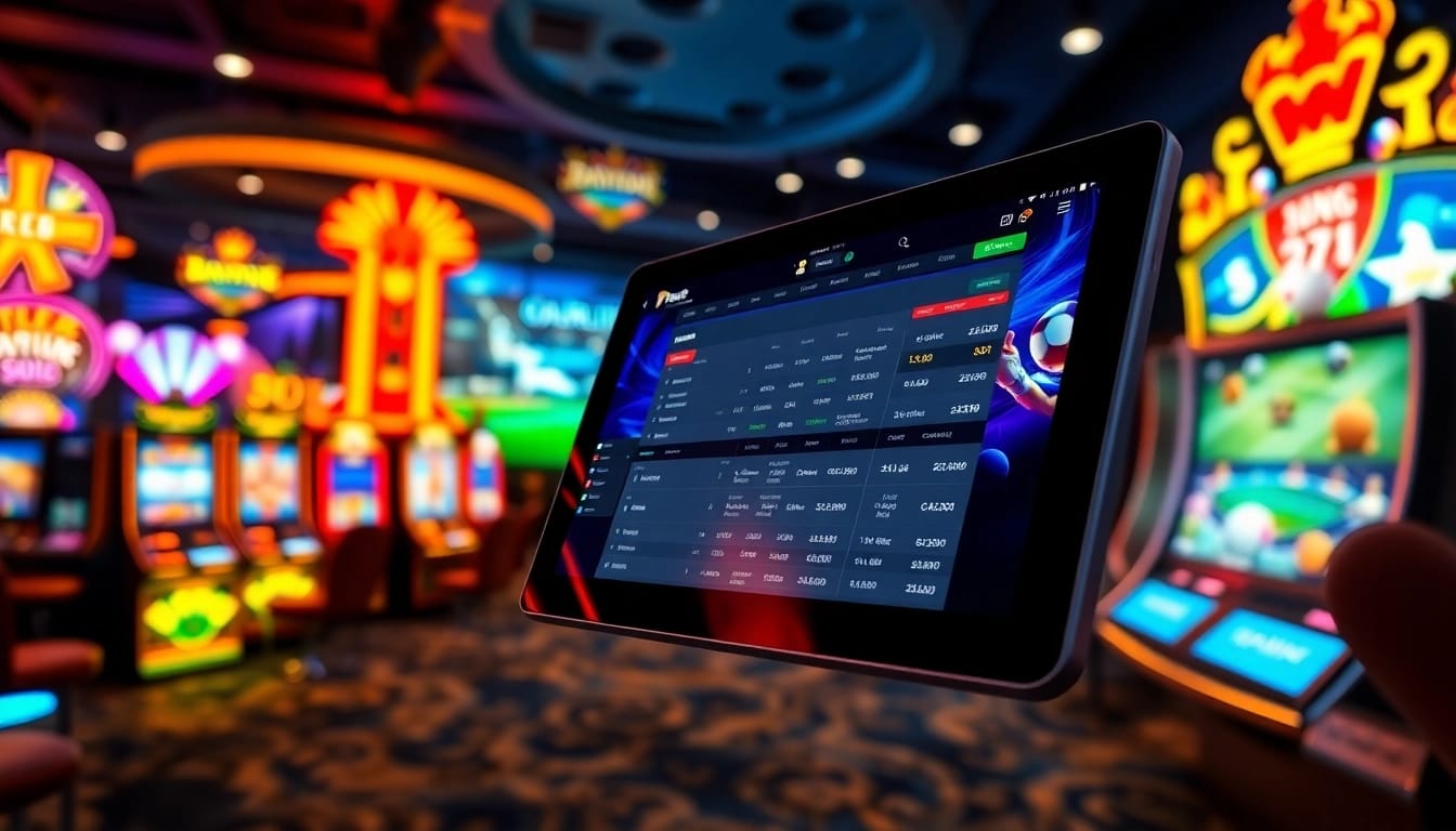 Experience the excitement of online betting with https://77bett.io/ showcasing vibrant casino scenes and sleek gaming interfaces.