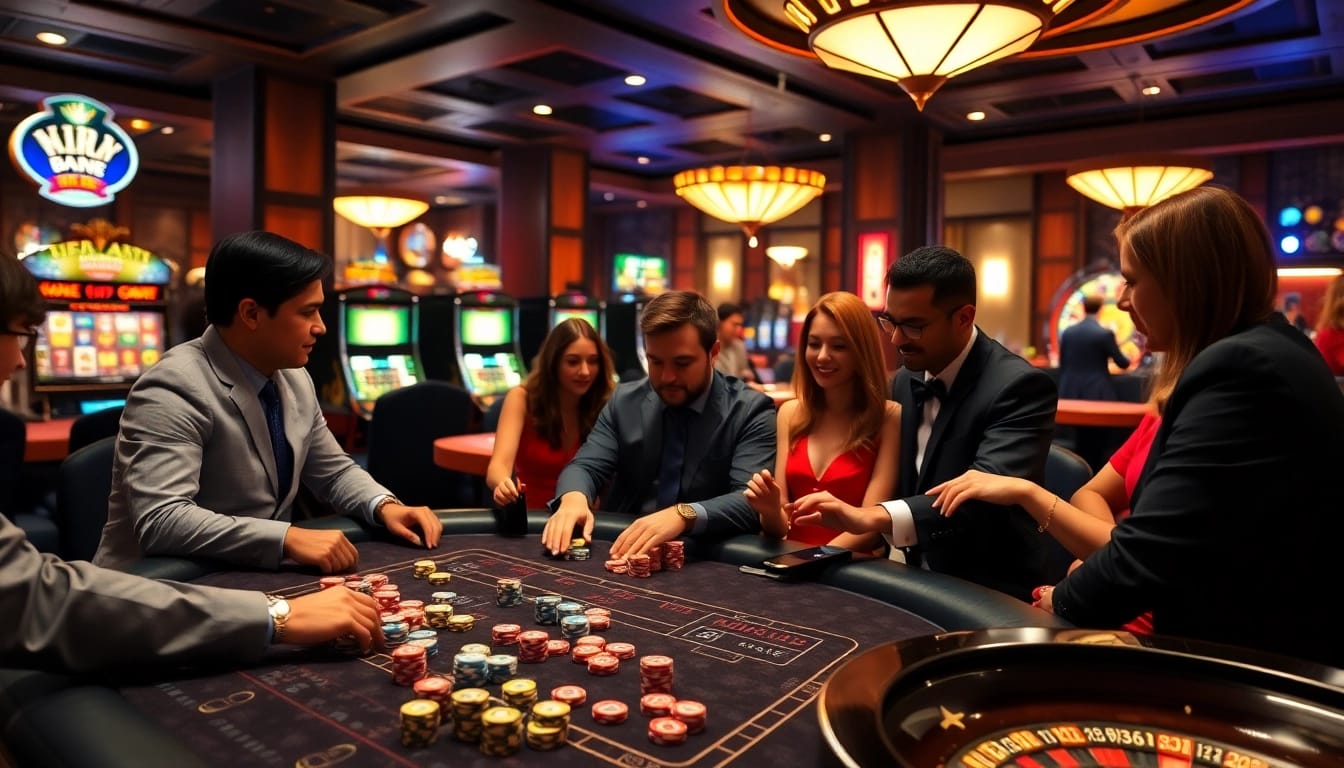 Experience the excitement of RR88 casino night with vibrant games and luxurious atmosphere.
