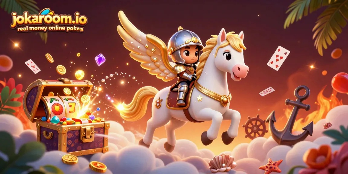 Experience the excitement of jokaroom.io real money online pokies with dynamic characters and vibrant casino elements.