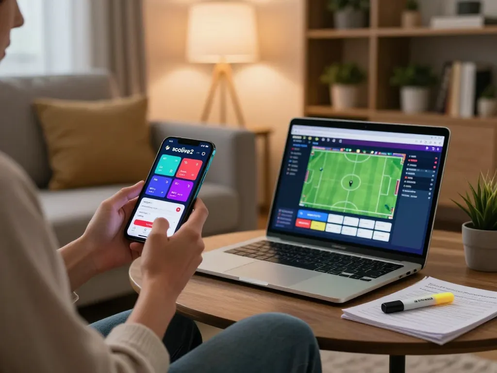 Engage with socolive2 for exciting sports betting on your smartphone in a cozy home setting.