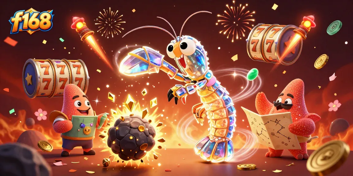 Experience winning at f168 with exciting slot games, vibrant characters, and dynamic visuals.