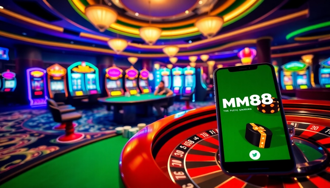 Players enjoy thrilling games at MM88, featuring professional poker tables and slots.