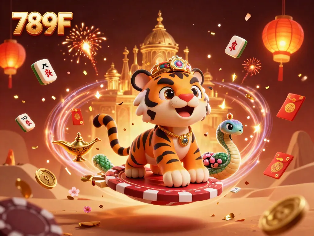 Experience the excitement of 789F with vibrant casino-themed elements and dynamic characters.