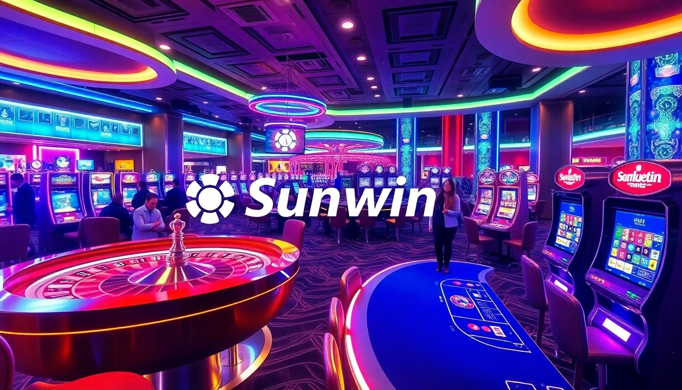 Players enjoying their game strategies on sunwin's vibrant online casino platform.