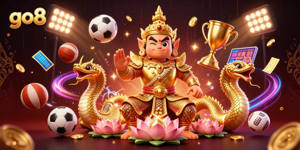 Engage with go8 for thrilling sports betting adventures featuring dynamic illustrated elements.