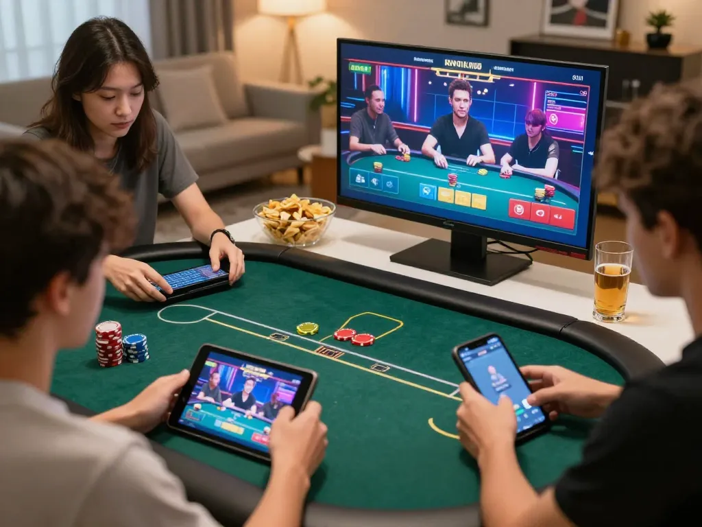 Link truy cập Da88 while engaging in online poker games on digital devices.