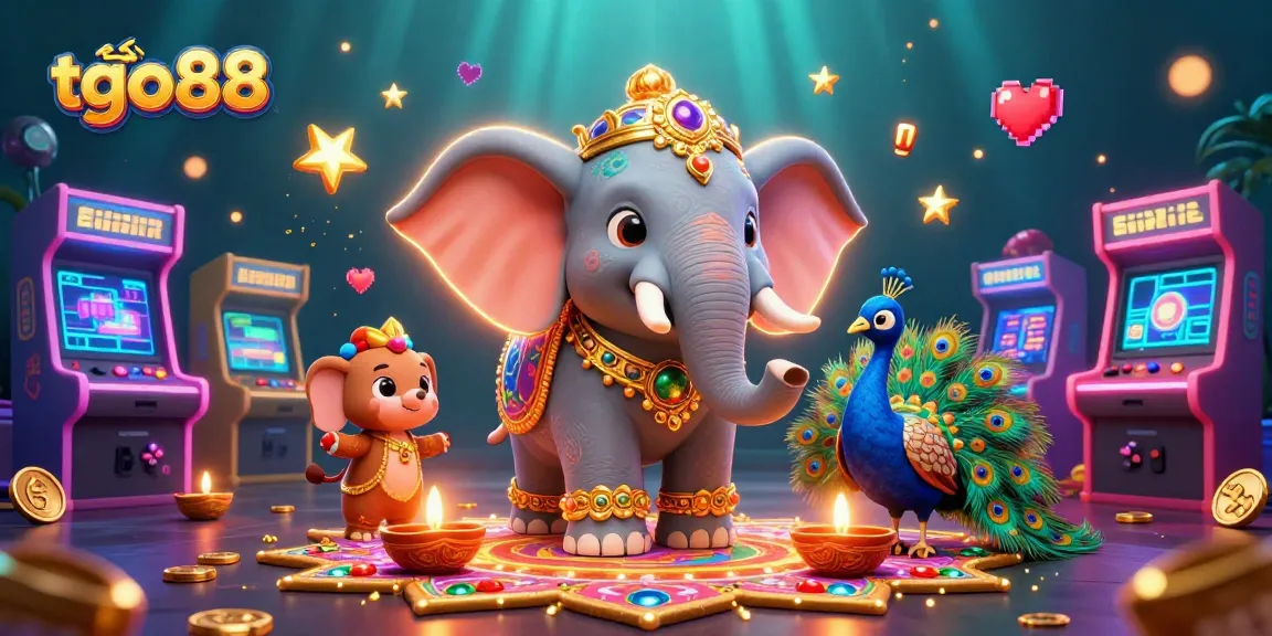 Engage in exciting gameplay with tải go88, featuring vibrant 3D characters and casino elements.