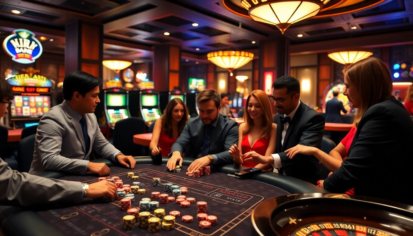 Experience the excitement of RR88 casino night with vibrant games and luxurious atmosphere.