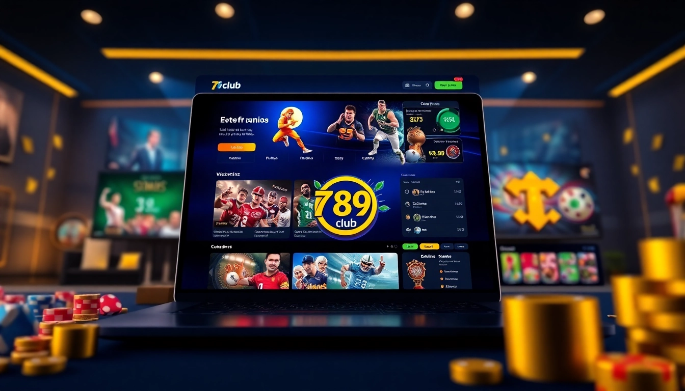 Experience the thrilling online gaming at https://789club78.com/ with dynamic interfaces.