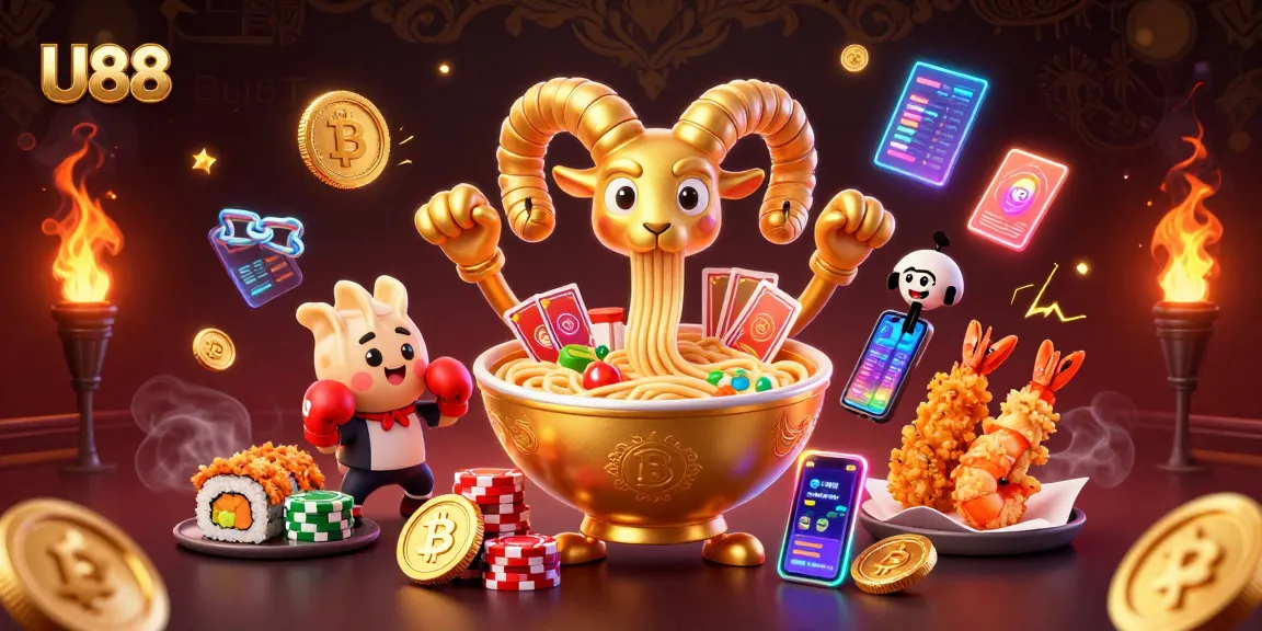 Dealing cards and stacking chips, U88's animated characters enhance online casino fun with vibrant energy.