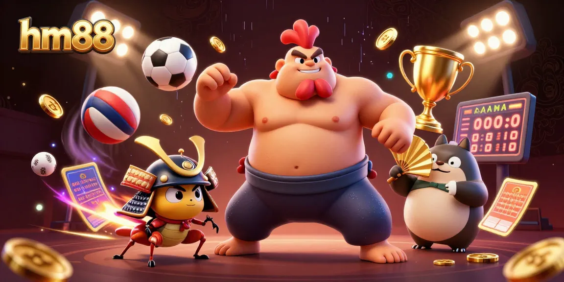 Experience thrilling gambling action at hm88 with dynamic characters and vivid sports elements.
