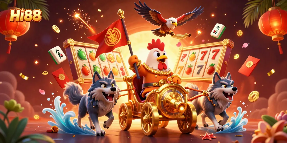 Experience the excitement of HI88 casino with dynamic slots and festive ambiance.