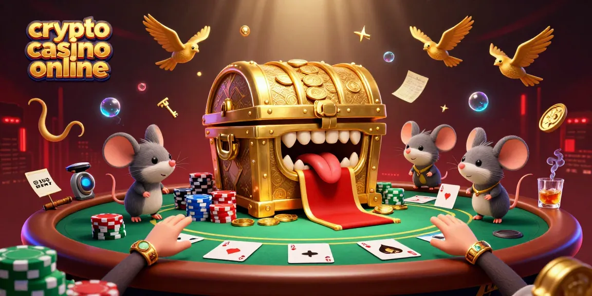 Engage in an exciting crypto casino online atmosphere filled with vibrant poker elements.